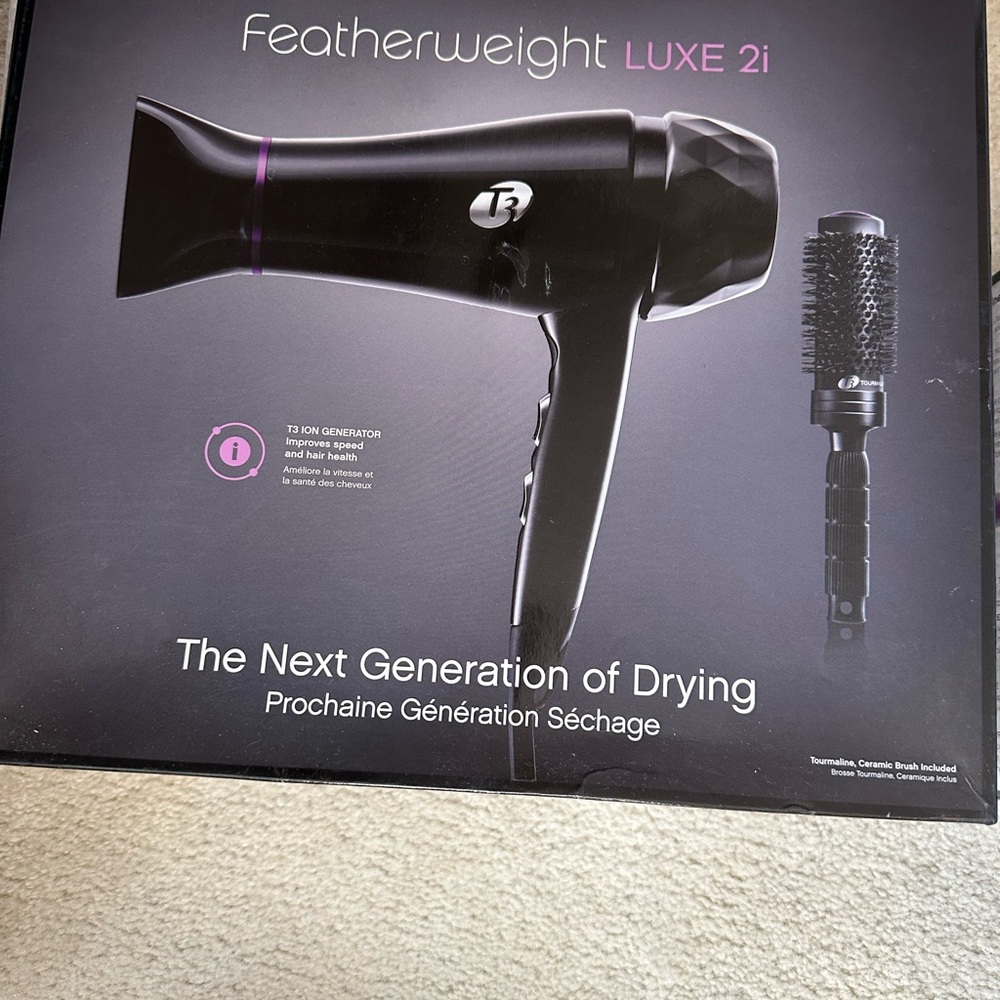 TWO T3 Featherweight LUXE 2i Hair Dryer AND Mini Blowdryer (2)